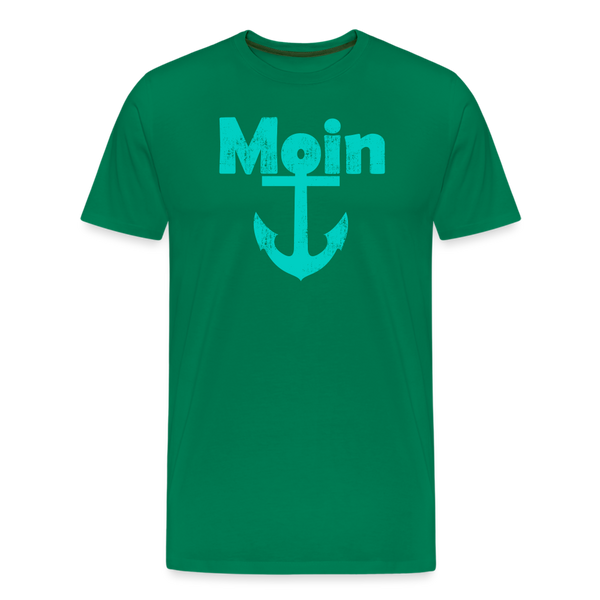 Herren  Premium T-Shirt MOIN ANKER - Kelly Green