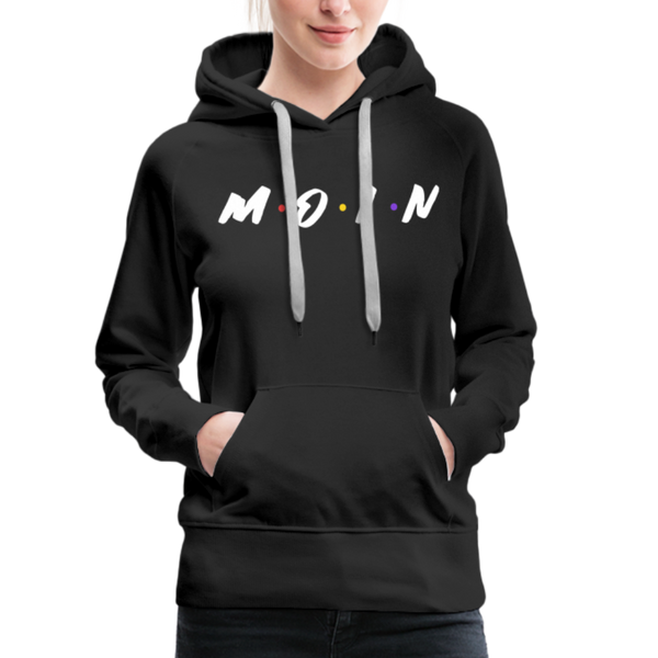 Damen Premium Hoodie M.O.I.N - Schwarz