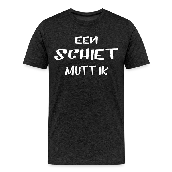 Herren  Premium T-Shirt  EEN SCHIET MUTT IK - Anthrazit
