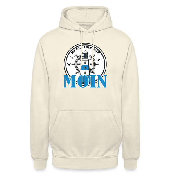 Unisex Hoodie BI UNS HET DAT MON - Vanille-Milchshake