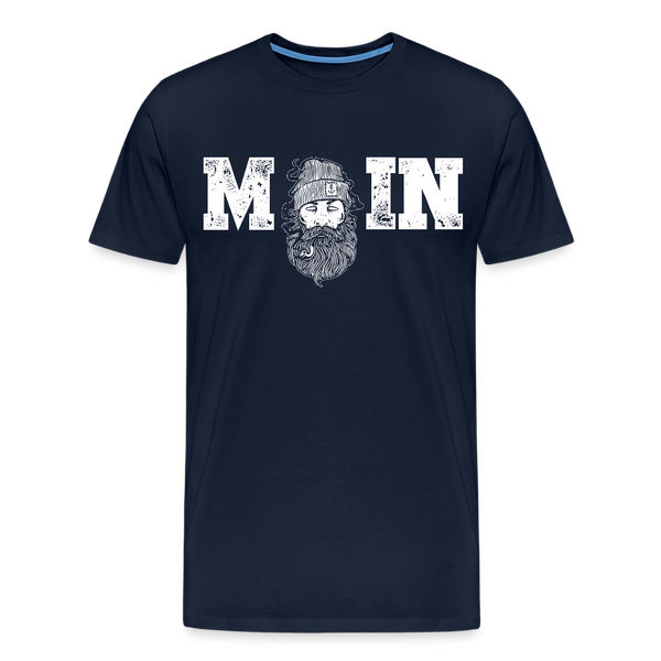 Herren  Premium T-Shirt MOIN SEEMANN - Navy