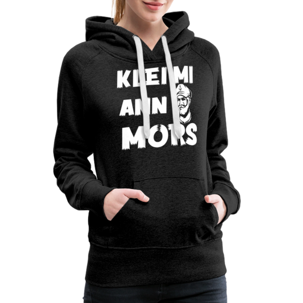 Damen Premium Hoodie KLEI MI ANN MORS - Anthrazit