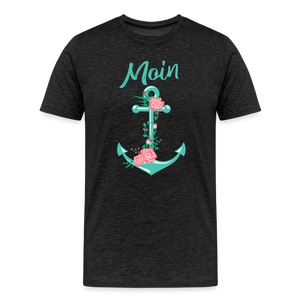 Herren Premium T-Shirt BLUMENANKER - Anthrazit