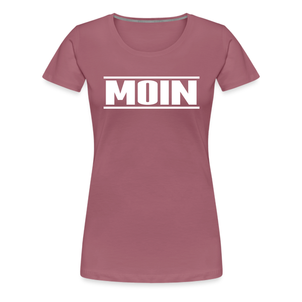 Damen Premium T-Shirt MOIN - Malve