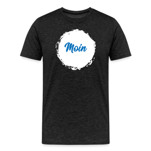Herren Premium T-Shirt MOIN NAUTISCH - Anthrazit