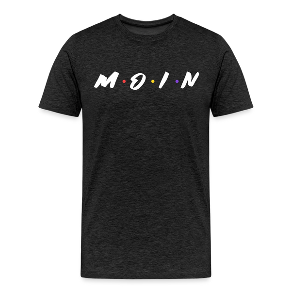 Herren Premium T-Shirt M.O.I.N - Anthrazit