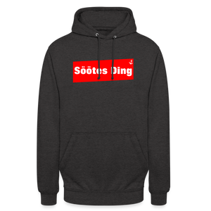 Unisex Hoodie SÖÖTES DING - Anthrazit