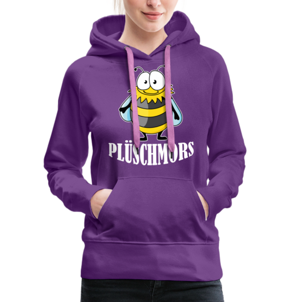 Damen Premium Hoodie PLÜSCHMORS - Purple