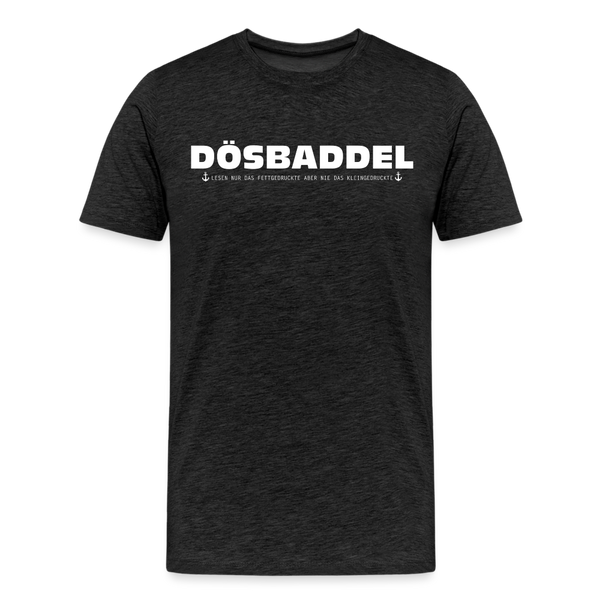 Herren Premium T-Shirt DÖSBADDEL - Anthrazit