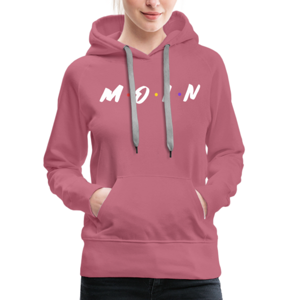 Damen Premium Hoodie M.O.I.N - Malve