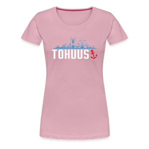 Damen Premium T-Shirt TOHUUS - Hellrosa