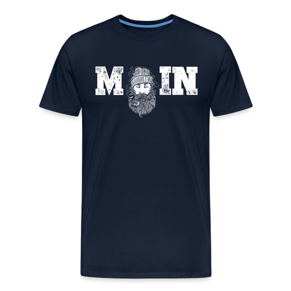 Herren  Premium T-Shirt MOIN SEEMANN - Navy