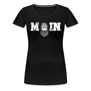 Damen Premium T-Shirt MOIN SEEMANN - Schwarz