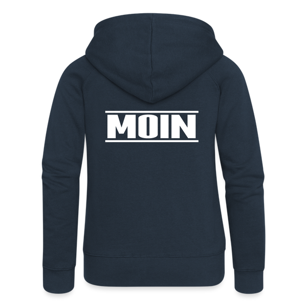 Frauen Premium Kapuzenjacke MOIN - Navy