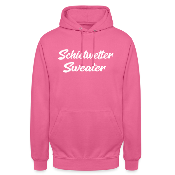 Unisex Hoodie SCHIETWETTER SWEATER - Pink