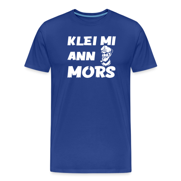 Herren  Premium T-Shirt KLEI MI ANN MORS - Königsblau