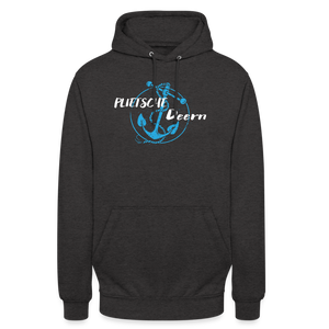 Unisex Hoodie PLIETSCHE DEERN - Anthrazit