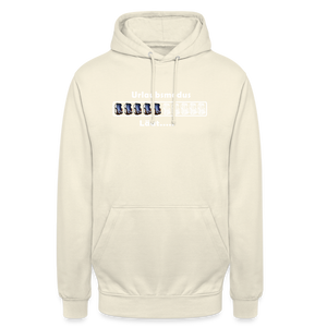 Unisex Hoodie URLAUBSMUDUS LÄDT - Vanille-Milchshake