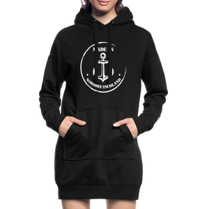 Hoodie Dress - Schwarz