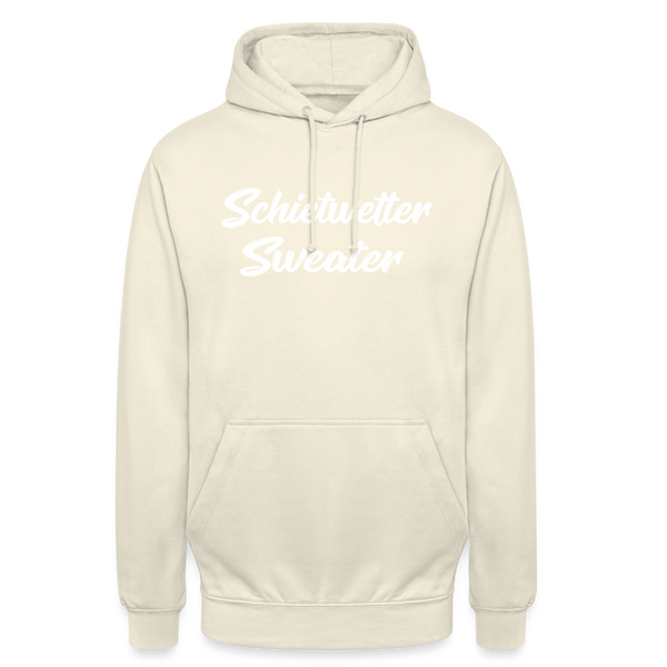 Unisex Hoodie SCHIETWETTER SWEATER - Vanille-Milchshake