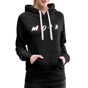 Damen Premium Hoodie M.O.I.N - Anthrazit