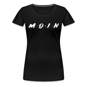 Damen Premium T-Shirt M.O.I.N - Schwarz