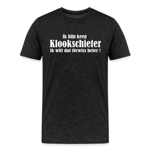 Herren Premium T-Shirt KLOOKSCHIETER - Anthrazit