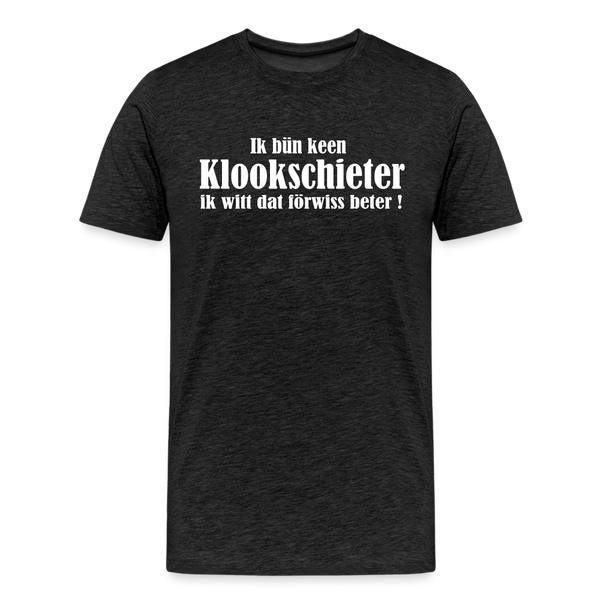 Herren Premium T-Shirt KLOOKSCHIETER - Anthrazit