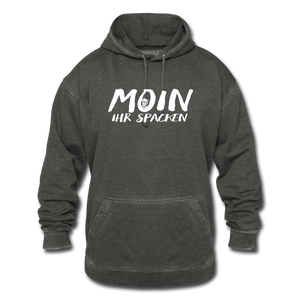 Unisex Vintage Hoodie - Vintage Schwarz