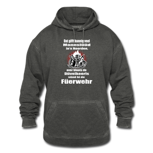 Unisex Vintage Hoodie - Vintage Schwarz