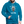 Laden Sie das Bild in den Galerie-Viewer, Contrast Colour Hoodie - Pfauenblau/Grau meliert
