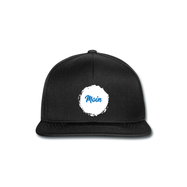 Snapback Cap - Schwarz/Schwarz