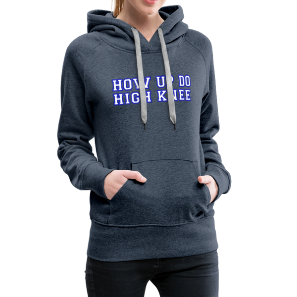 Women’s Premium Hoodie - heather denim