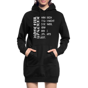 Hoodie Dress - black