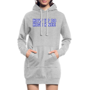 Hoodie Dress - heather grey