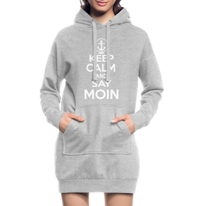 Hoodie Dress - heather grey