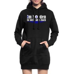 Hoodie Dress - black
