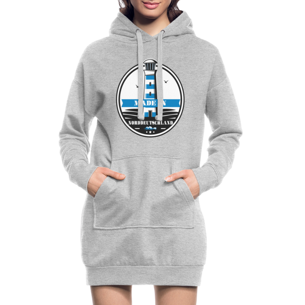 Hoodie Dress - heather grey