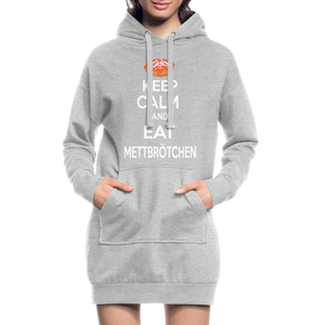 Hoodie Dress - heather grey