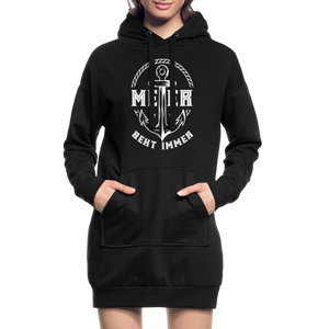 Hoodie Dress - black