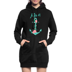 Hoodie Dress - black