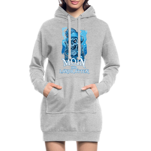 Hoodie Dress - heather grey