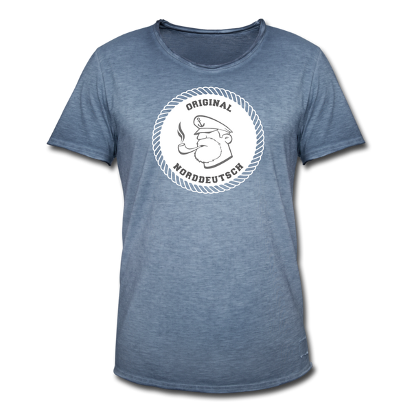 Herren Vintage T-Shirt ORIGINAL NORDDEUTSCH - Vintage Denim