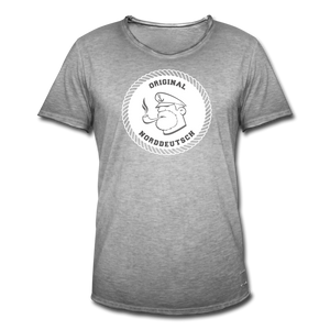 Herren Vintage T-Shirt ORIGINAL NORDDEUTSCH - Vintage Grau