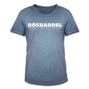 Herren Vintage T-Shirt DÖSBADDEL - Vintage Denim