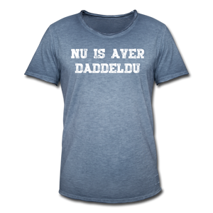 Herren Vintage T-Shirt NU IS AVER DADDELDU - Vintage Denim