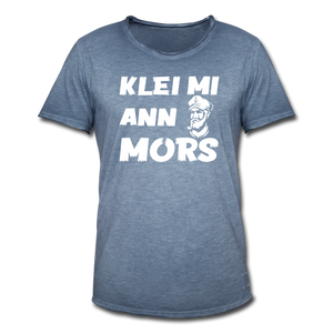Herren Vintage T-Shirt KLEI MI ANN MORS - Vintage Denim