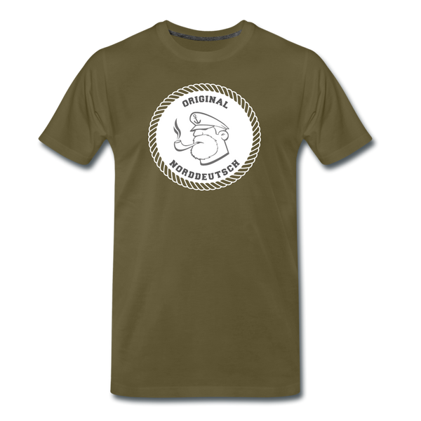 Herren  Premium T-Shirt ORIGINAL NORDDEUTSCH - Khaki