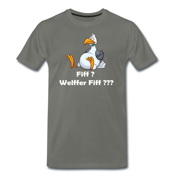 Men’s Premium T-Shirt FIFF? - Asphalt