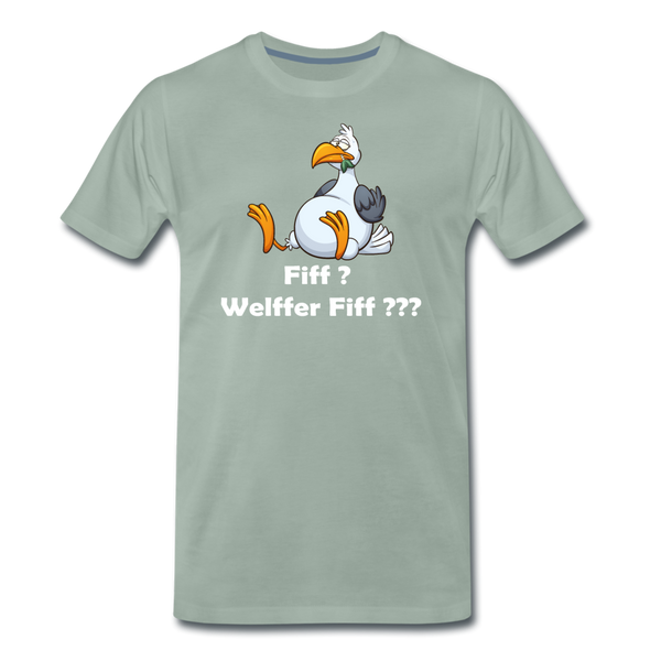 Men’s Premium T-Shirt FIFF? - Graugrün